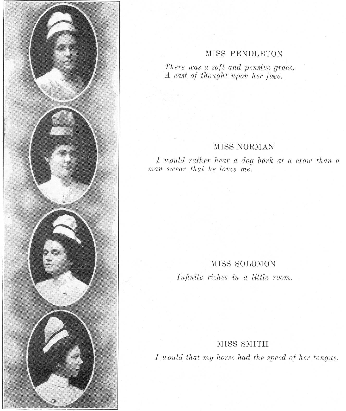 LMU Class of 1913 - Pendleton, Norman, Solomon, Smith