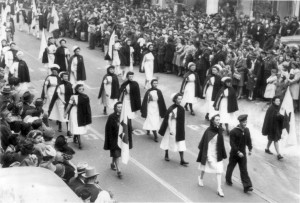 Nurses on Parade, November, 1943